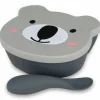 Set bol à ventouse et cuillère en silicone Koala
