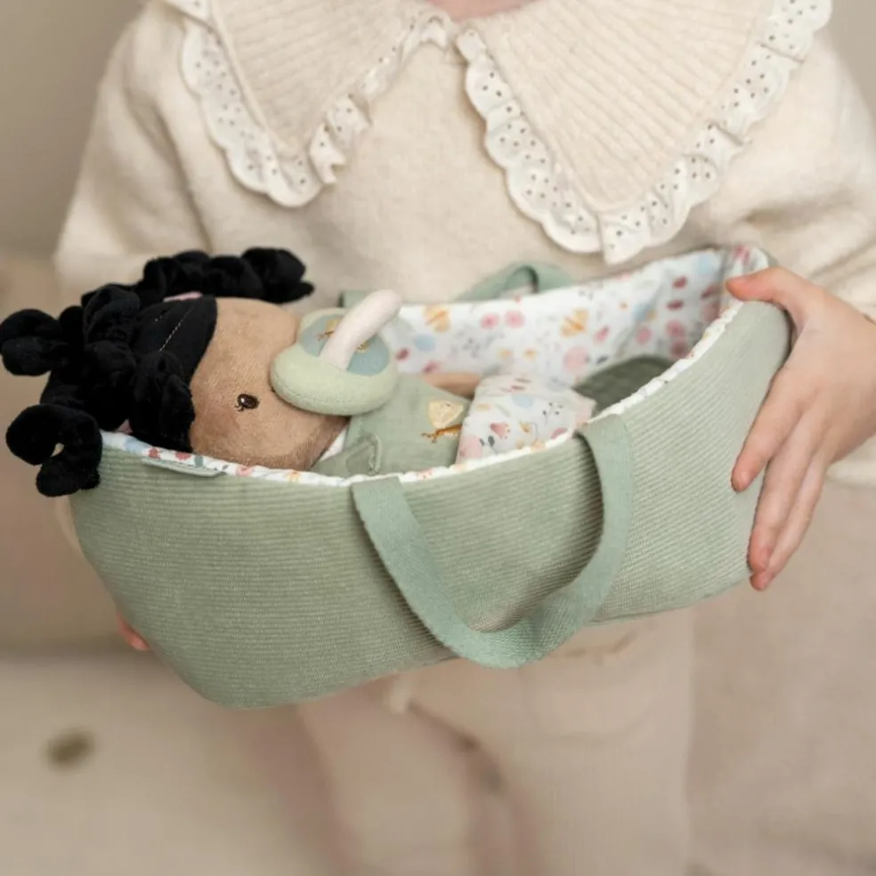 Set couffin et poupon bébé Evi