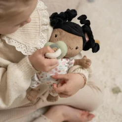 Set couffin et poupon bébé Evi