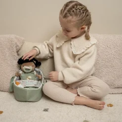 Set couffin et poupon bébé Evi