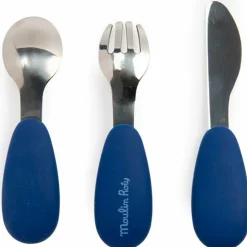 Set couverts silicone Puce et Pilou