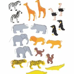 Set d'animaux d'Afrique (20 figurines)