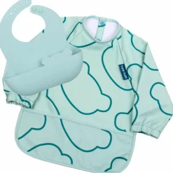 Set de 2 bavoirs Bleu