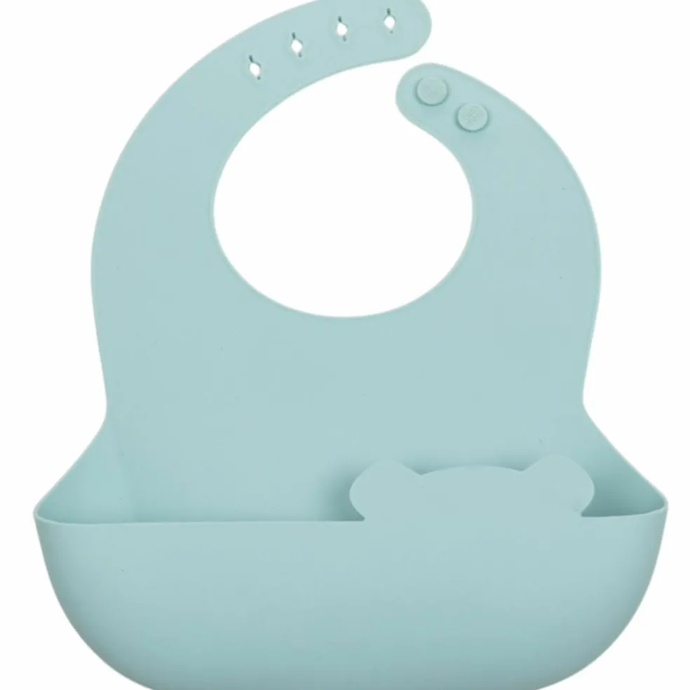 Set de 2 bavoirs Bleu