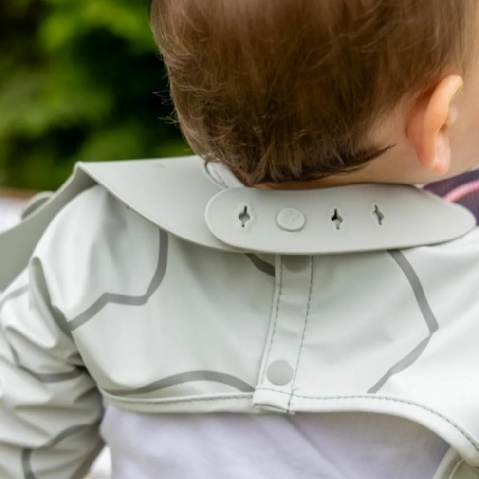 Set de 2 bavoirs Gris