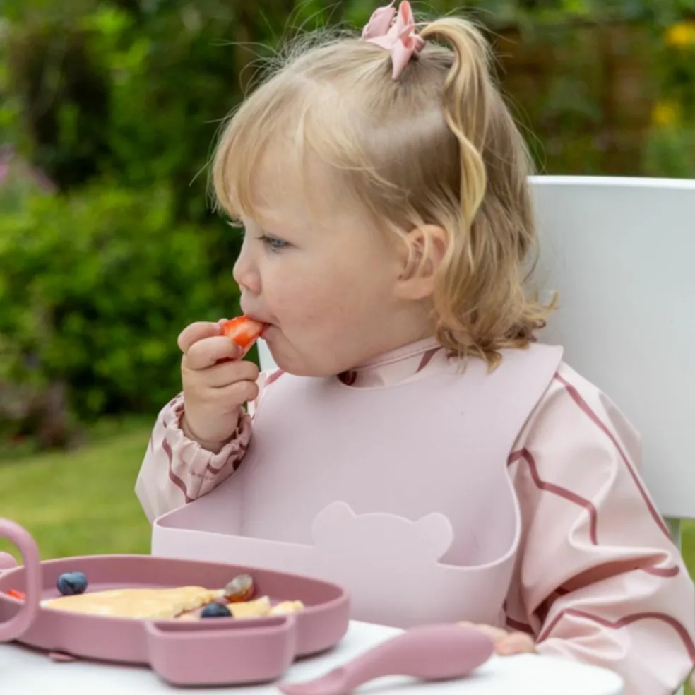 Set de 2 bavoirs Rose