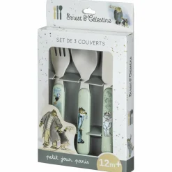 Set de 3 couverts Ernest et Célestine