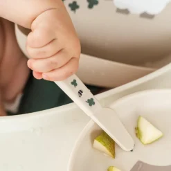 Set de 3 couverts Foodie Tiny farm Sable