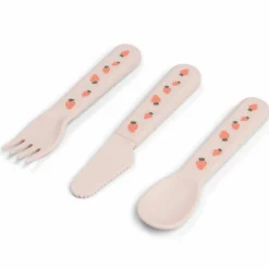 Set de 3 couverts Foodie Tiny farm Rose