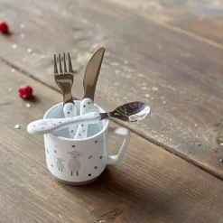 Set de 3 couverts Tiny Farmer mouton et oie