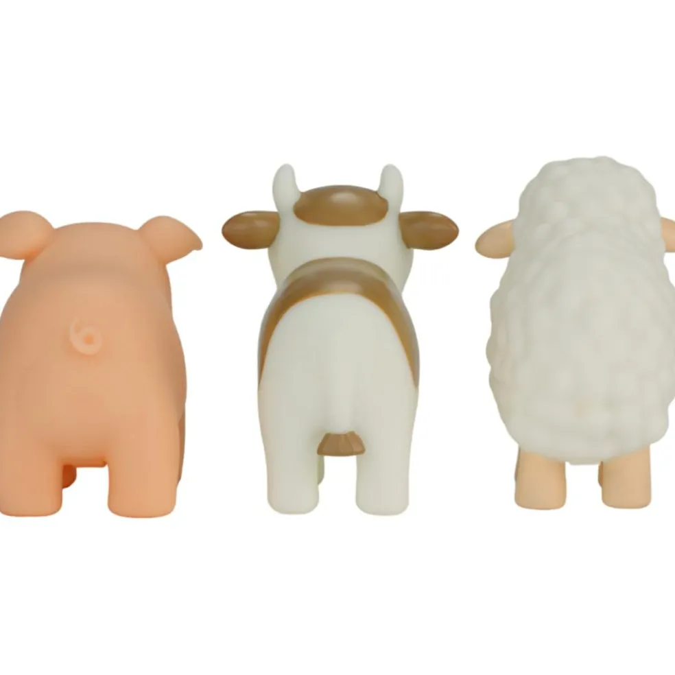 Set de 3 figurines de bain Little Farm
