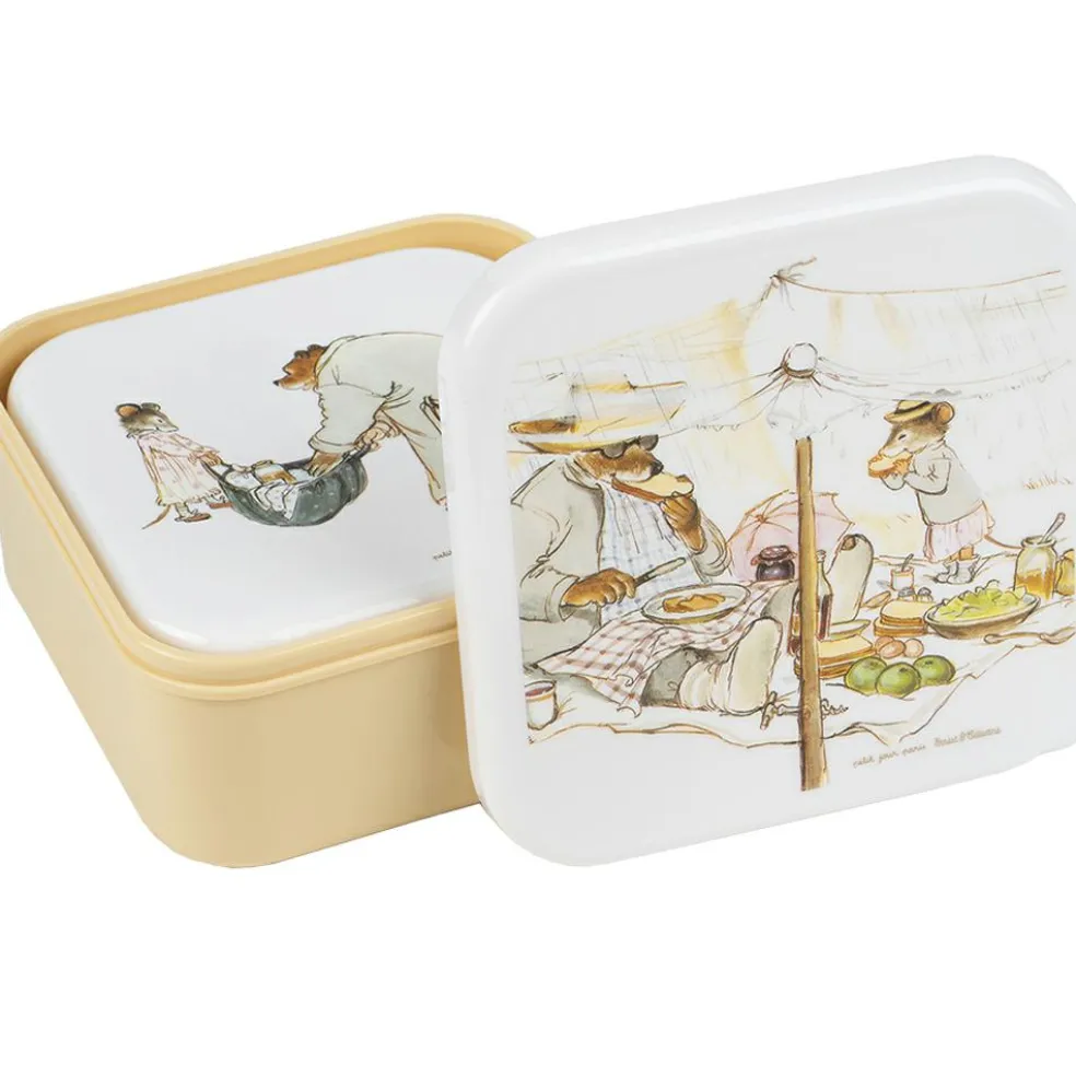 Set de 3 lunch box Ernest et Célestine
