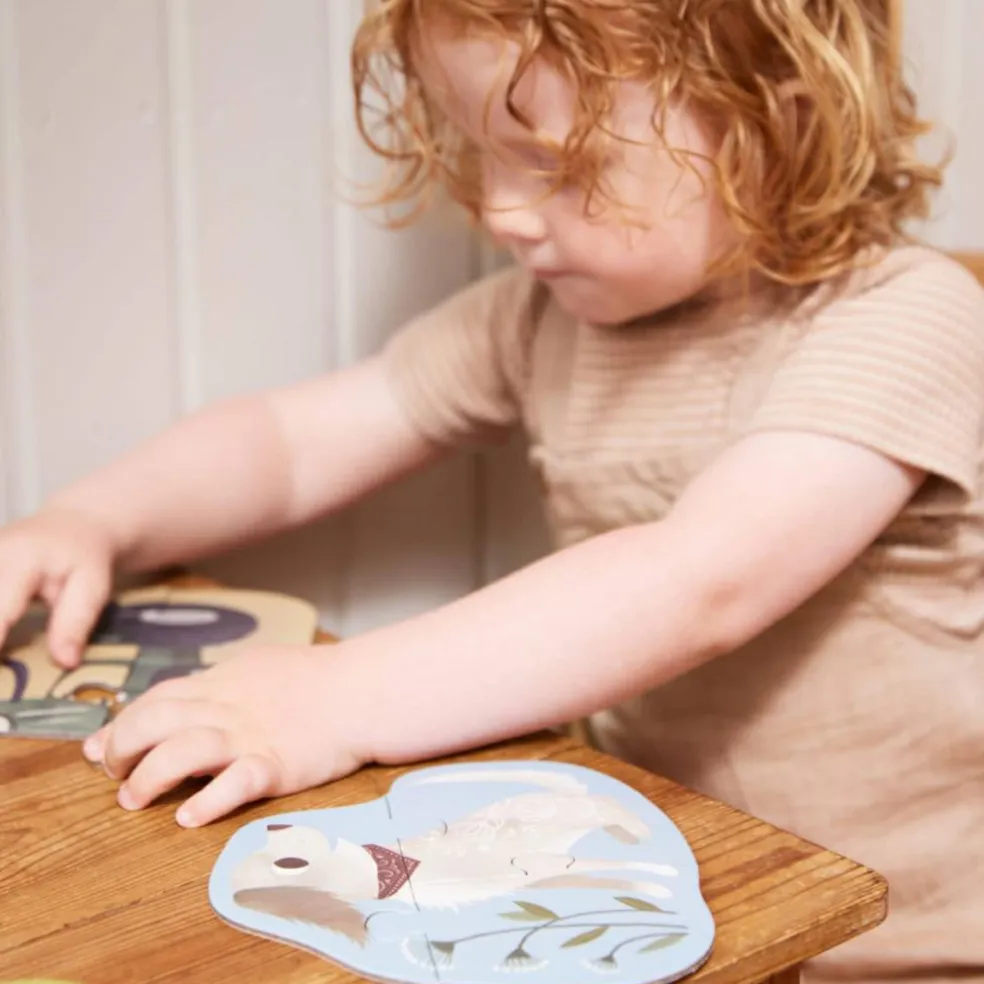 Set de 7 puzzles Animaux de la ferme