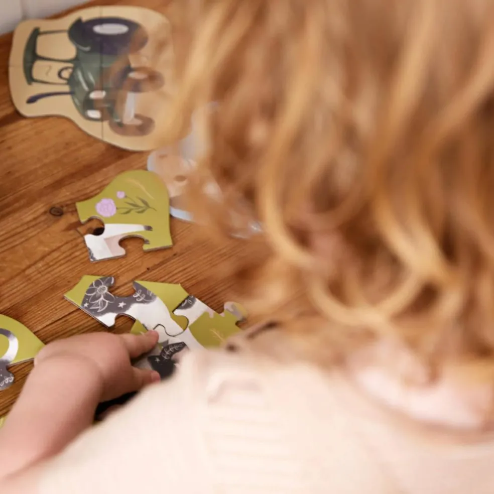 Set de 7 puzzles Animaux de la ferme