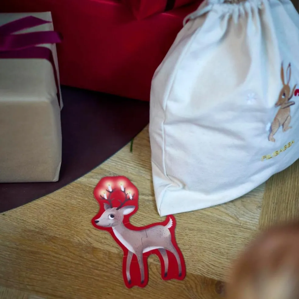 Set de 4 puzzles Wonderful Winter Forest Friends