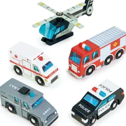 Set de 5 véhicules d'urgences