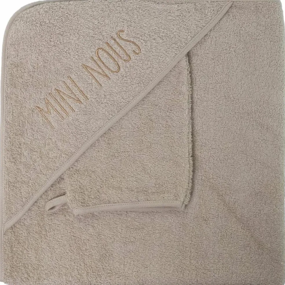 Set de bain Mini nous Sable (70 x 70 cm)