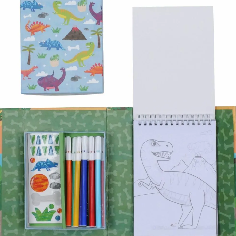 Set de coloriage dinosaure