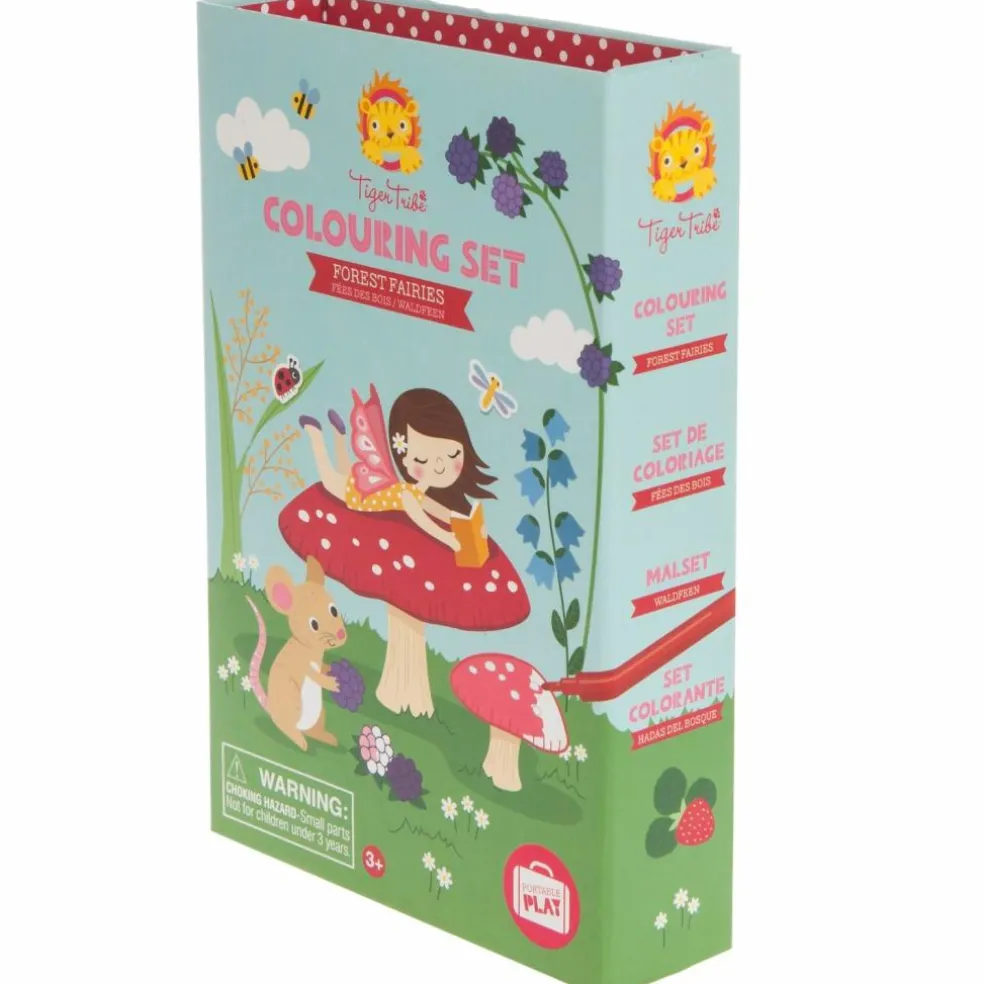 Set de coloriage fées de la forêt