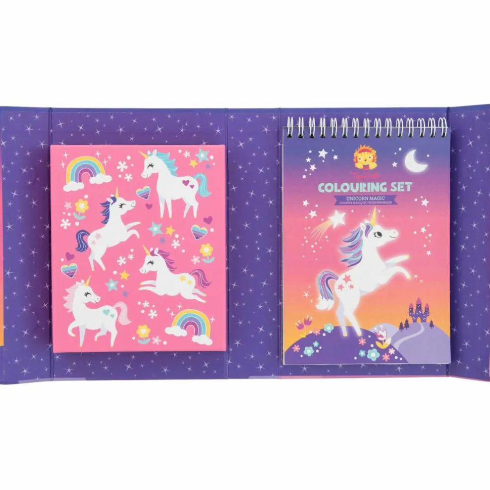 Set de coloriage magie des licornes