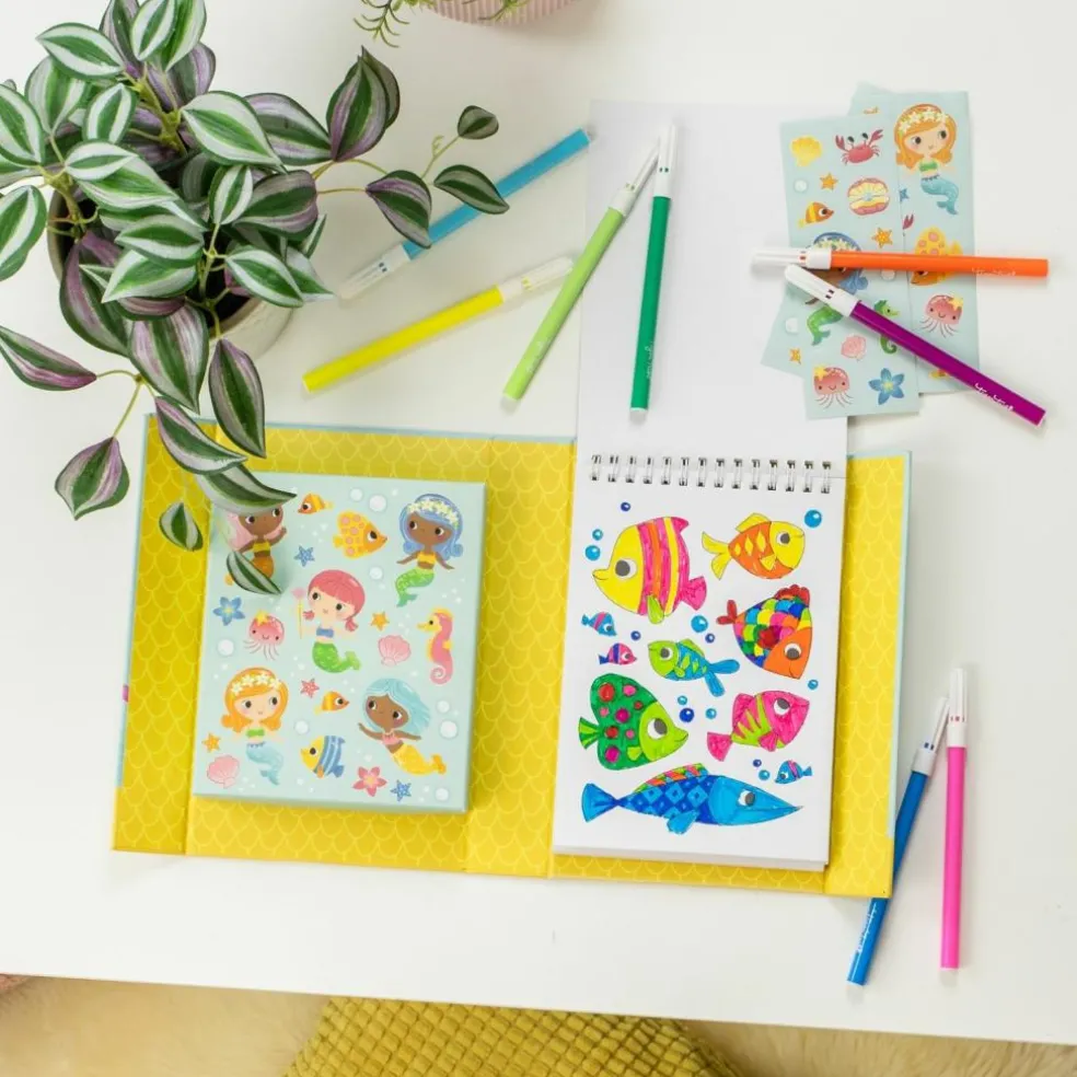 Set de coloriage sirènes