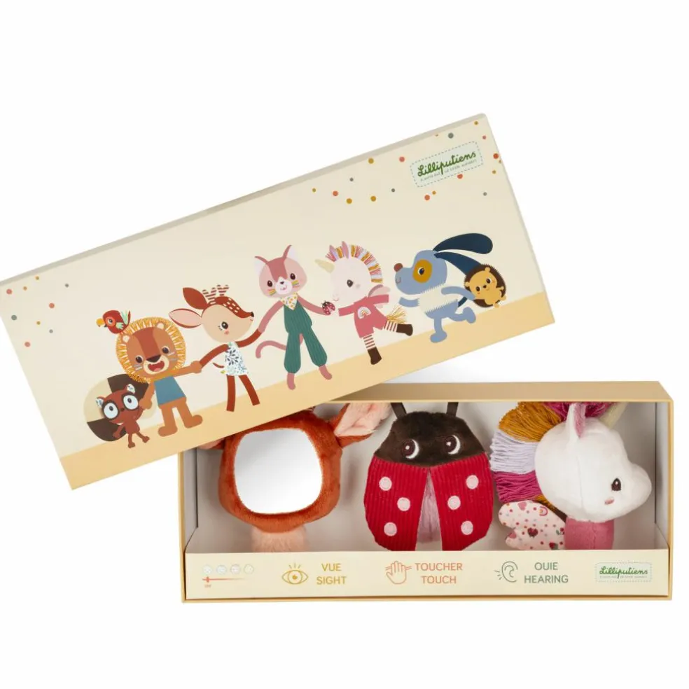 Set de découvertes sensorielles Lena (3 pièces)