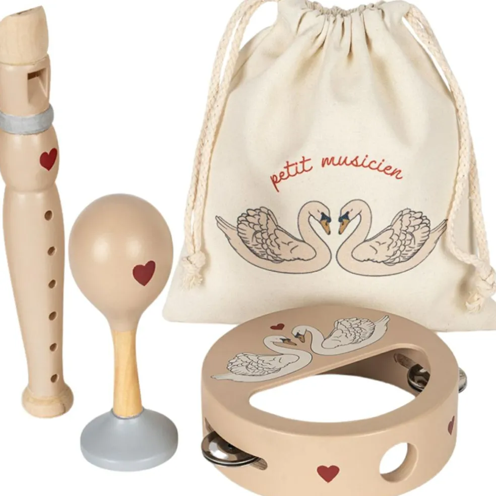 Set de musique en bois Cygne
