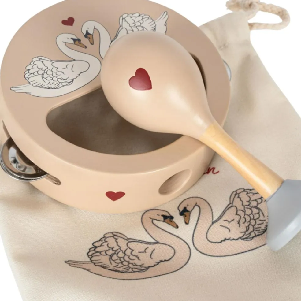 Set de musique en bois Cygne
