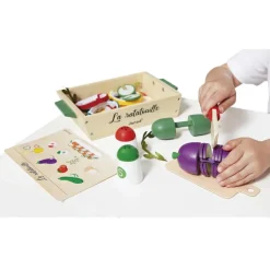 Set de ratatouille en bois