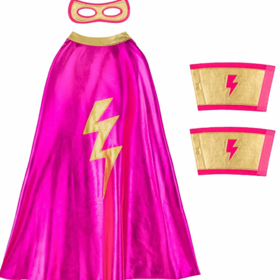 Set de supergirl Rose (4-10 ans)