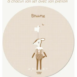 Set de table Faon personnalisable