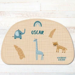 Set de table Isidore Animaux personnalisable