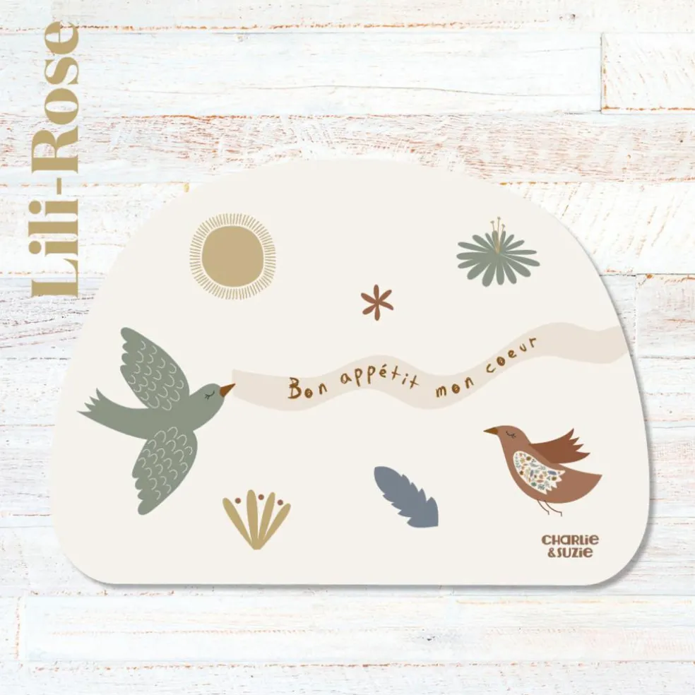 Set de table Lili Rose personnalisable
