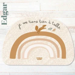 Set de table Rainbow Edgar personnalisable