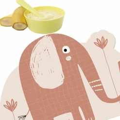 Set de table Sofia Éléphant personnalisable