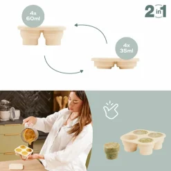 Set grignoteuse et moules en silicone