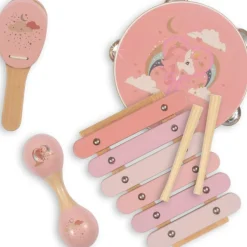 Set instruments musique Licorne (4 pièces)