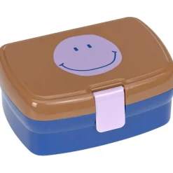 Set lunchbox et gourde Little Gang Caramel-blue