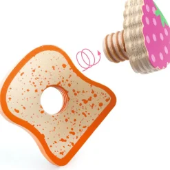 Set petit déjeuner en bois gourmandises du Chaton