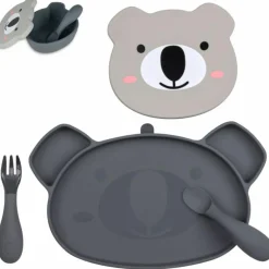 Set repas en silicone Koala (4 pièces)