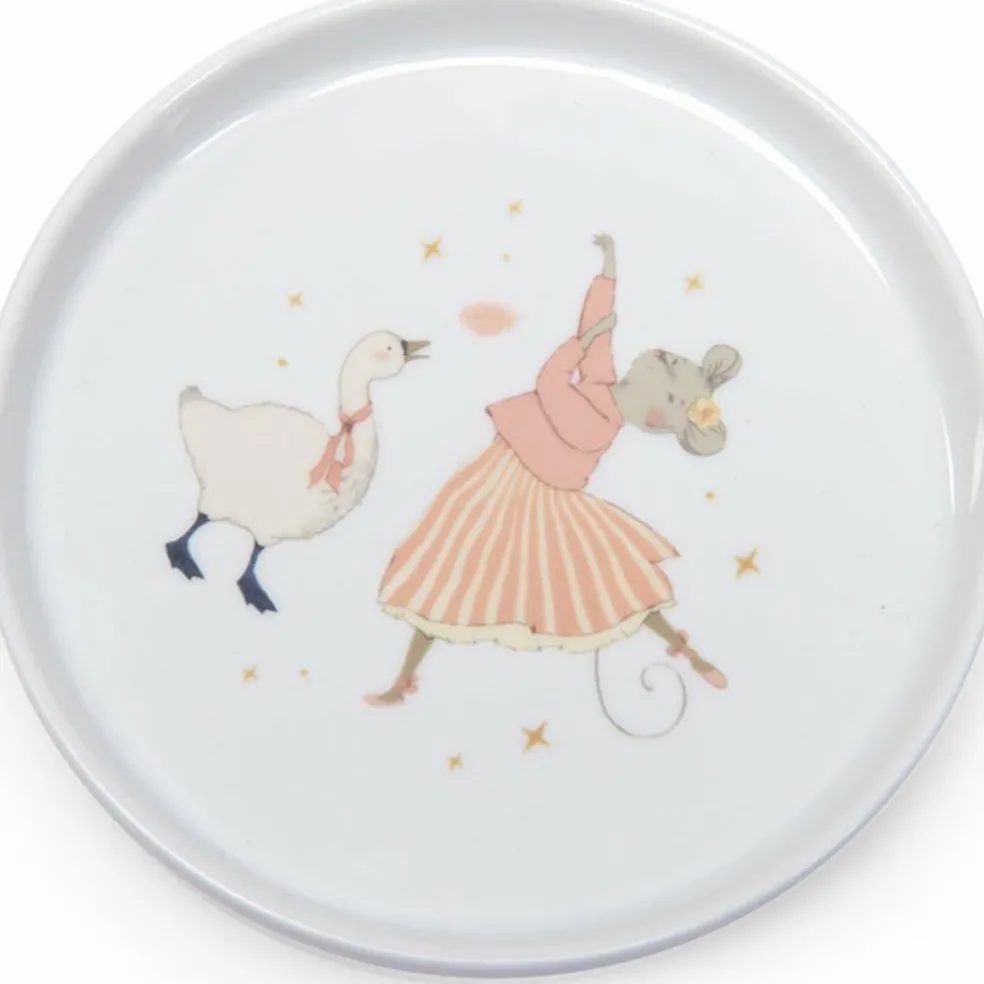 Set vaisselle porcelaine La petite école de danse