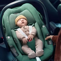 Siège auto Pebble 360 Essential Green (groupe 0+)