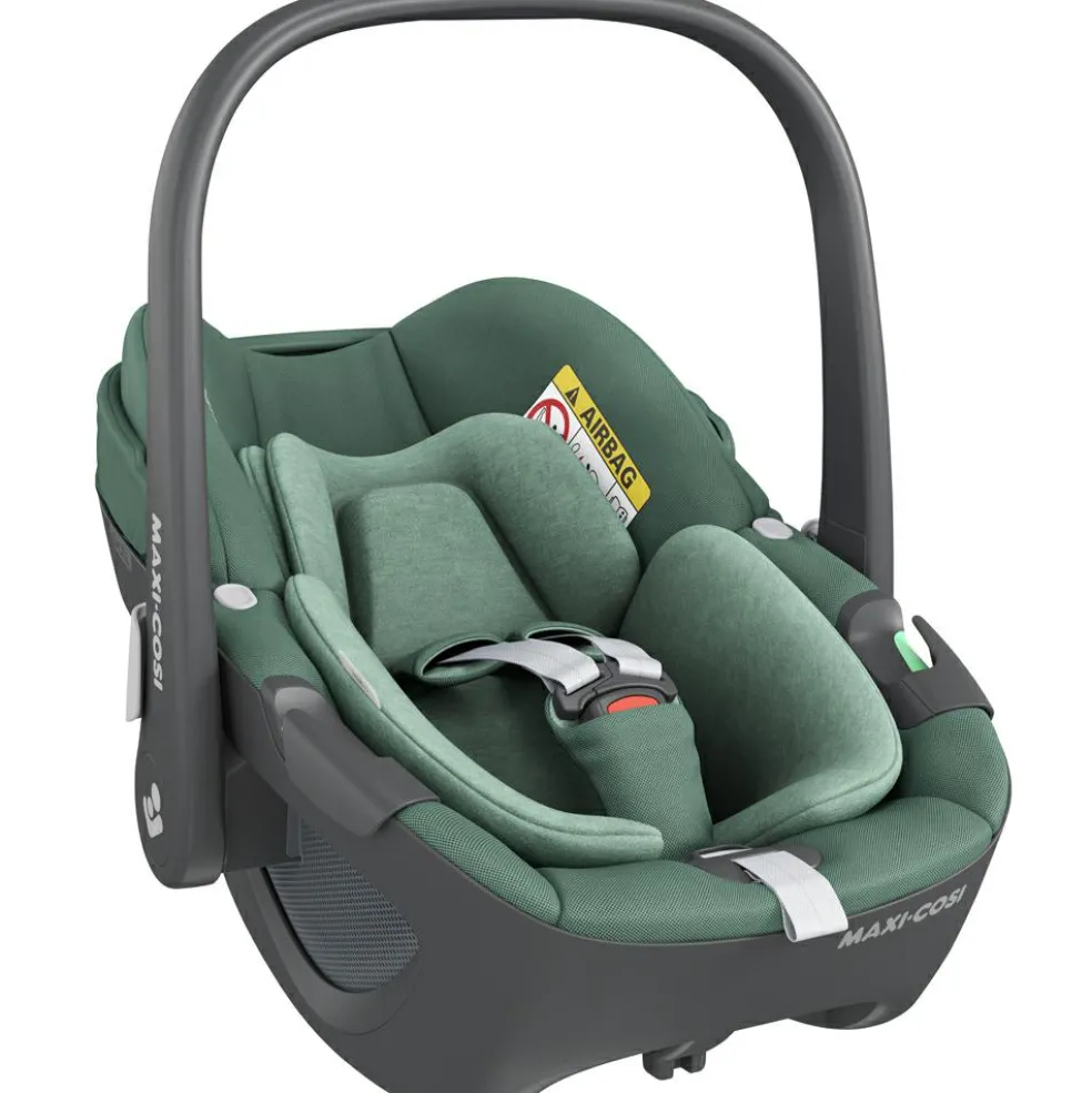 Siège auto Pebble 360 Essential Green (groupe 0+)