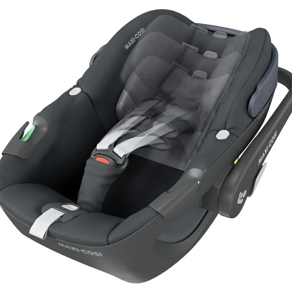 Siège auto Pebble 360 Essential Graphite (groupe 0+)