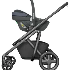 Siège auto Pebble 360 Essential Graphite (groupe 0+)