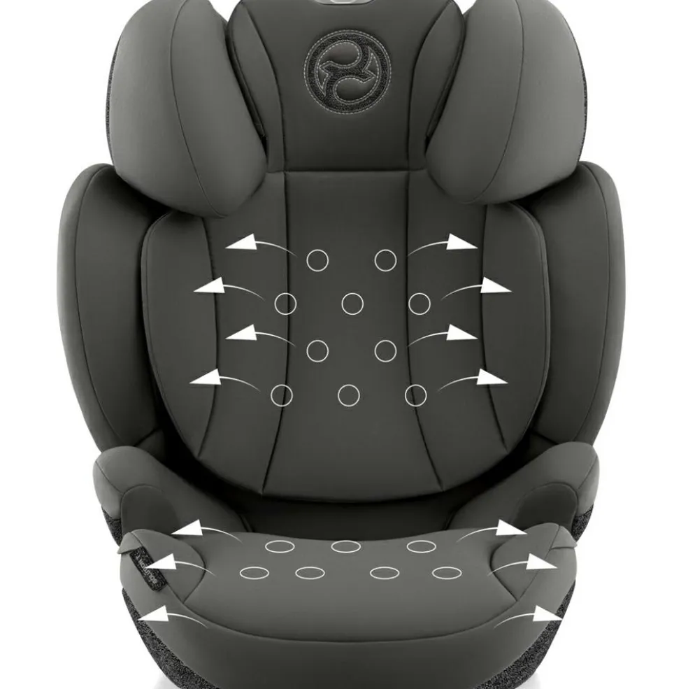 Siège auto SOLUTION T I-FIX Mirage Grey - Groupe 2-3