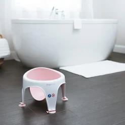 Siège de bain rose clair