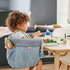 Siège de table nomade bleu