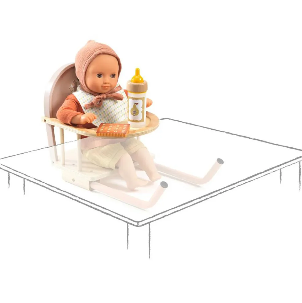 Siège de table Pomea pour poupée