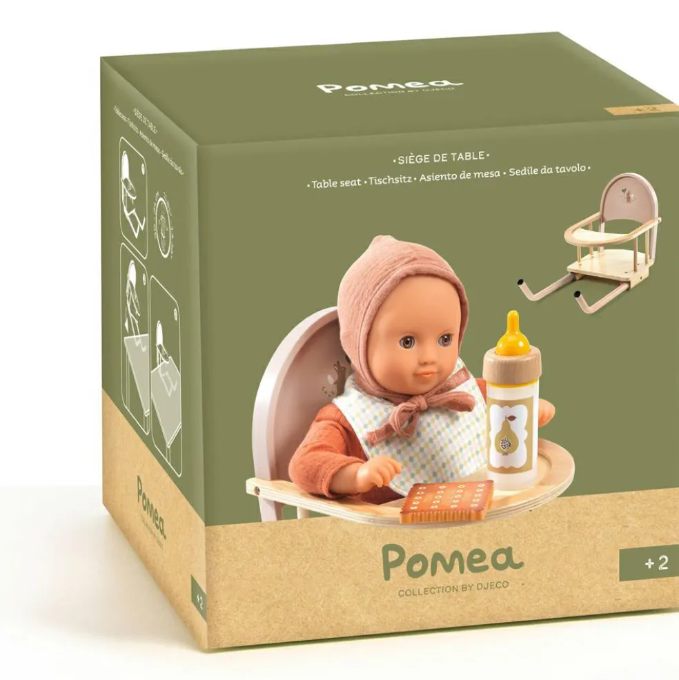 Siège de table Pomea pour poupée